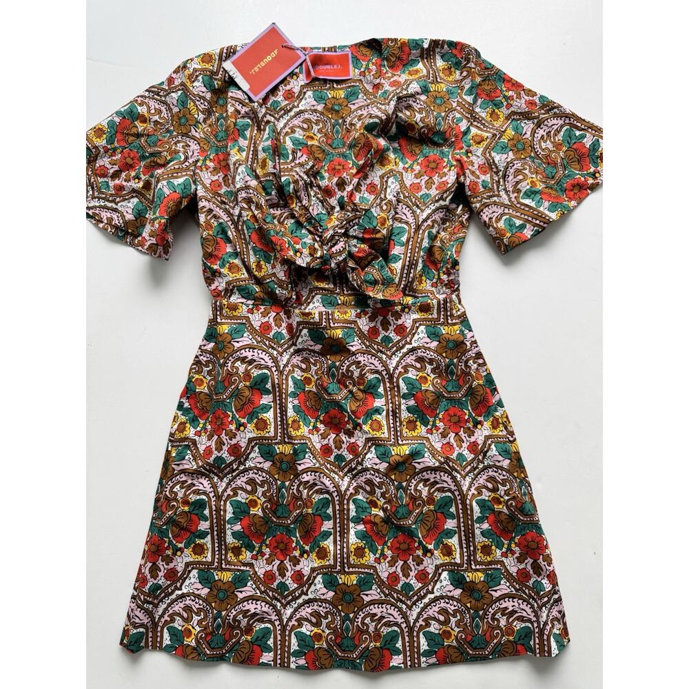 La DoubleJ Women's Peek-a-Boo Mini Dress Medium Made Italy